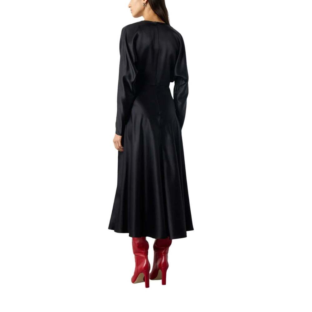 Alejandra Alonso Rojas - Knot Silk Dress with Ruffles - US 2 - Picture 3 of 7